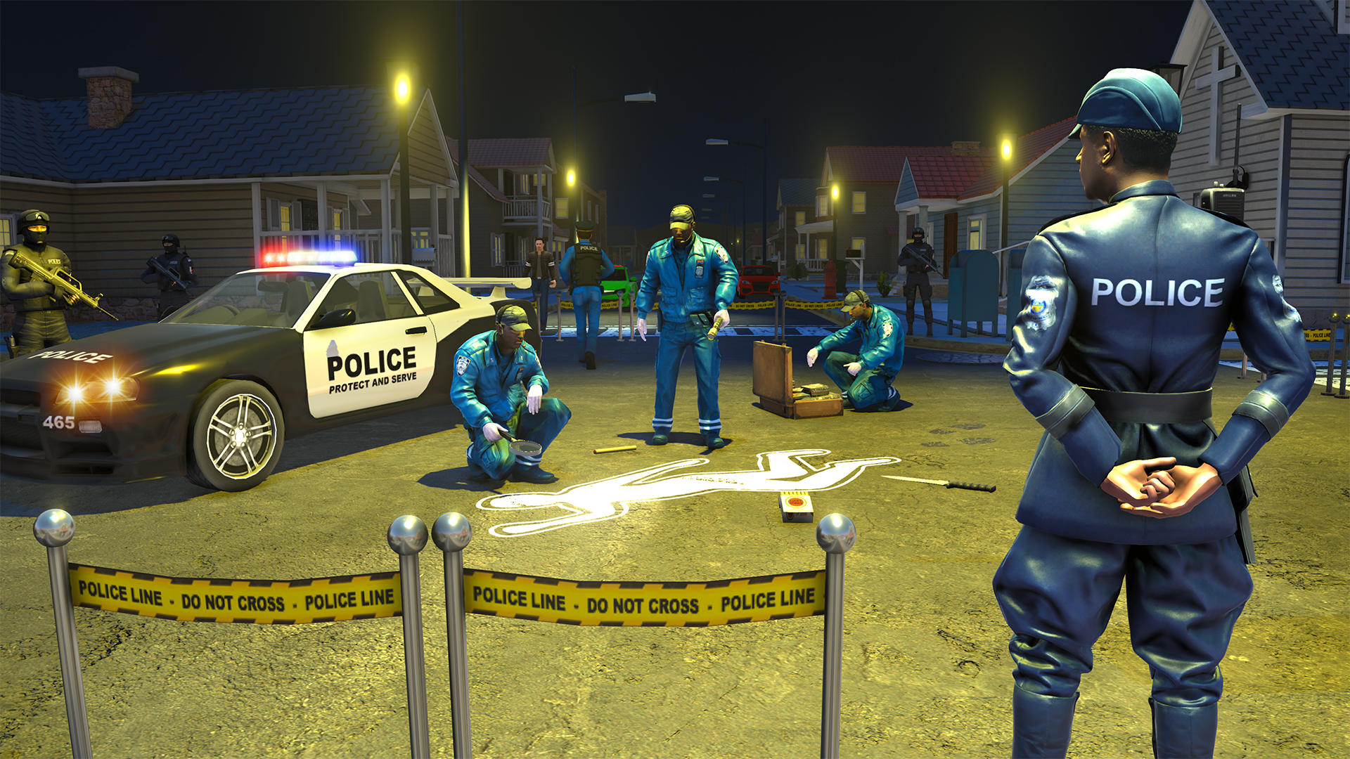 Police car Games: Cop Chase Game Screenshot