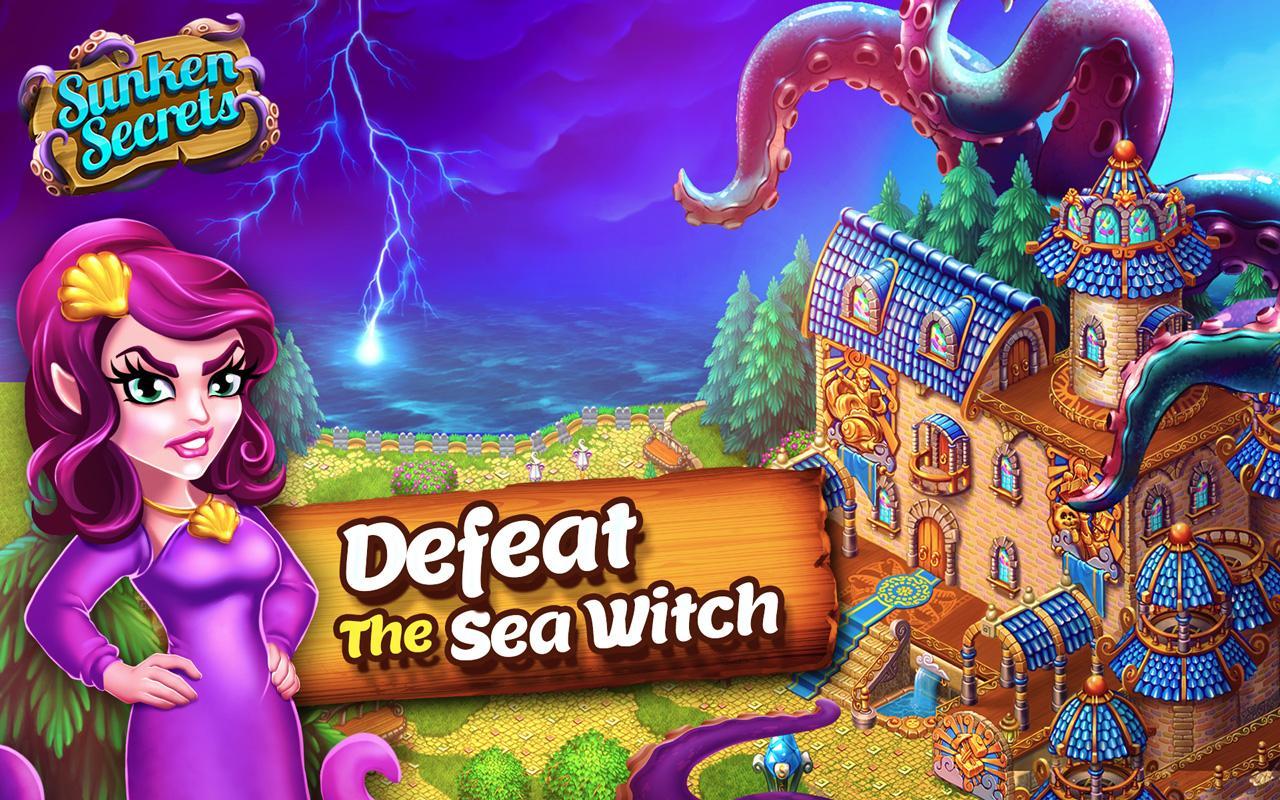Sunken Secrets Game Screenshot
