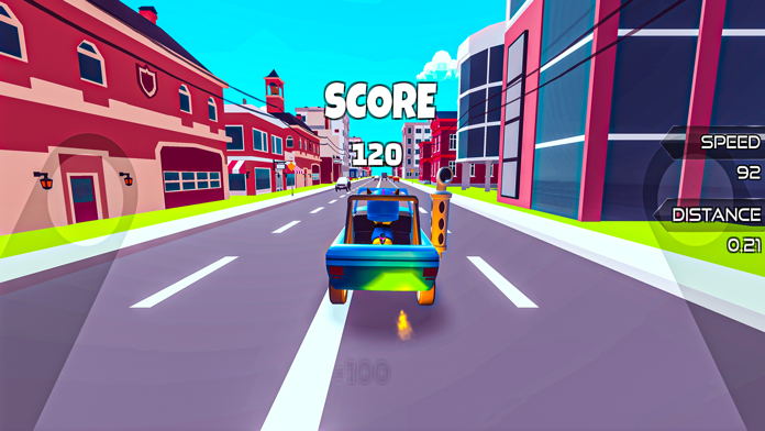 Ảnh chụp màn hình Paw Puppy Traffic World Racing