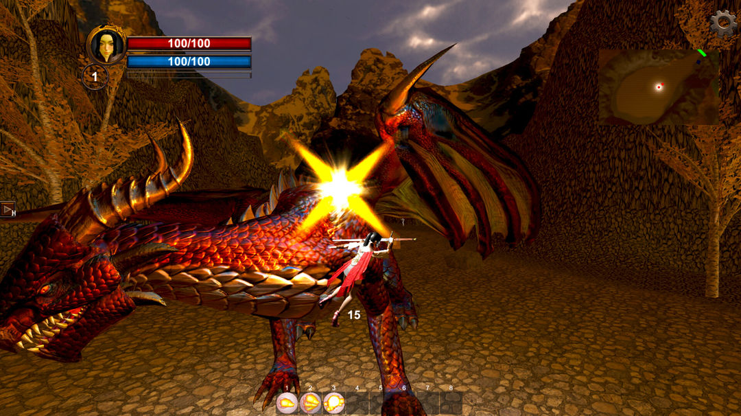 Screenshot of The Vengeance Of Lady Witch ARPG