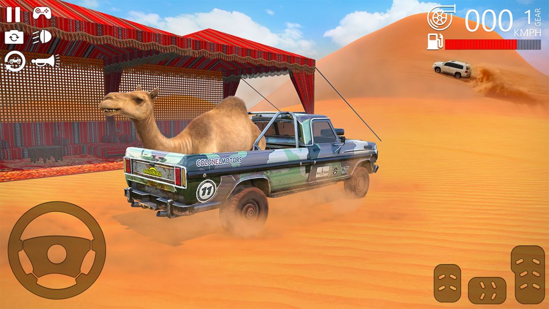 Screenshot of Prado Car Race Adventure Games