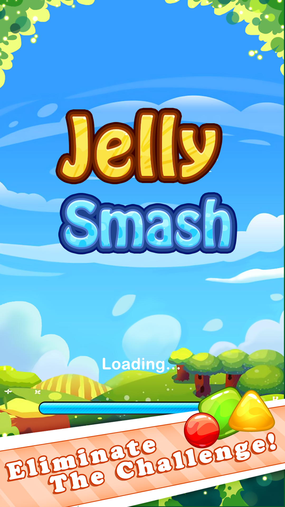Screenshot 1 of Jelly Cube Smash - 線粉碎廣場 1