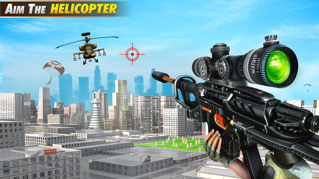 Sniper Shooter Mission Games ภาพหน้าจอเกม