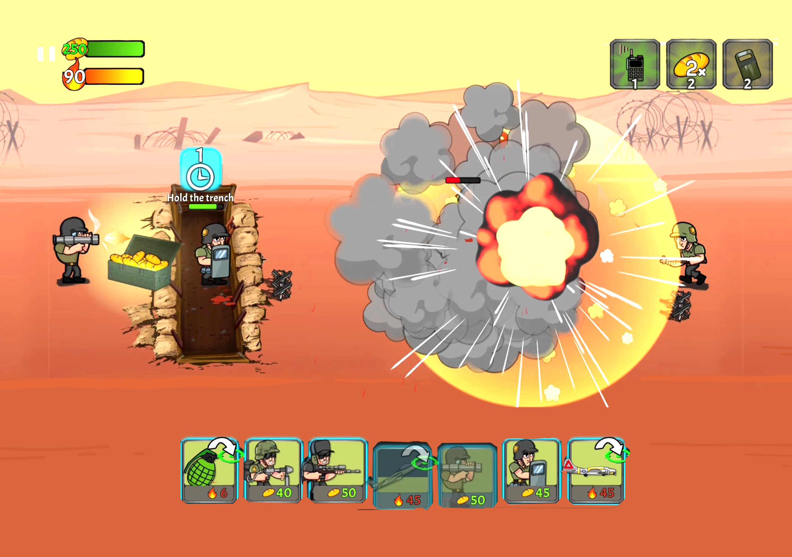 War Strategy Game: RTS WW2 Game Screenshot