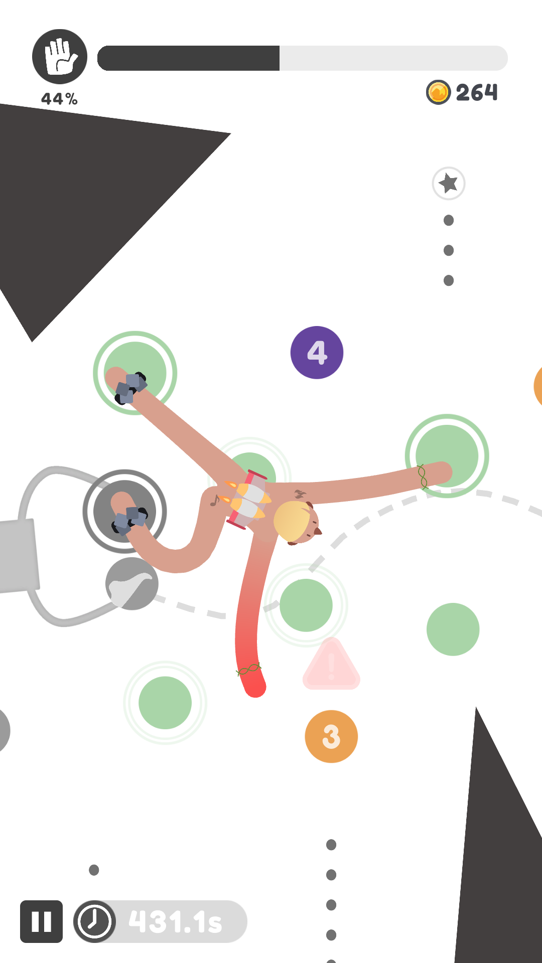 Nood Climbrs ภาพหน้าจอเกม