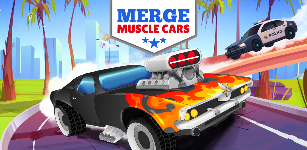 Banner of Merge Muscle Car: ការរួមបញ្ចូលគ្នានៃរថយន្ត 2.37.02