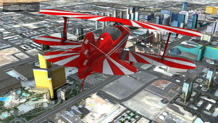 Flight Unlimited Las Vegas - Flight Simulator Game Screenshot