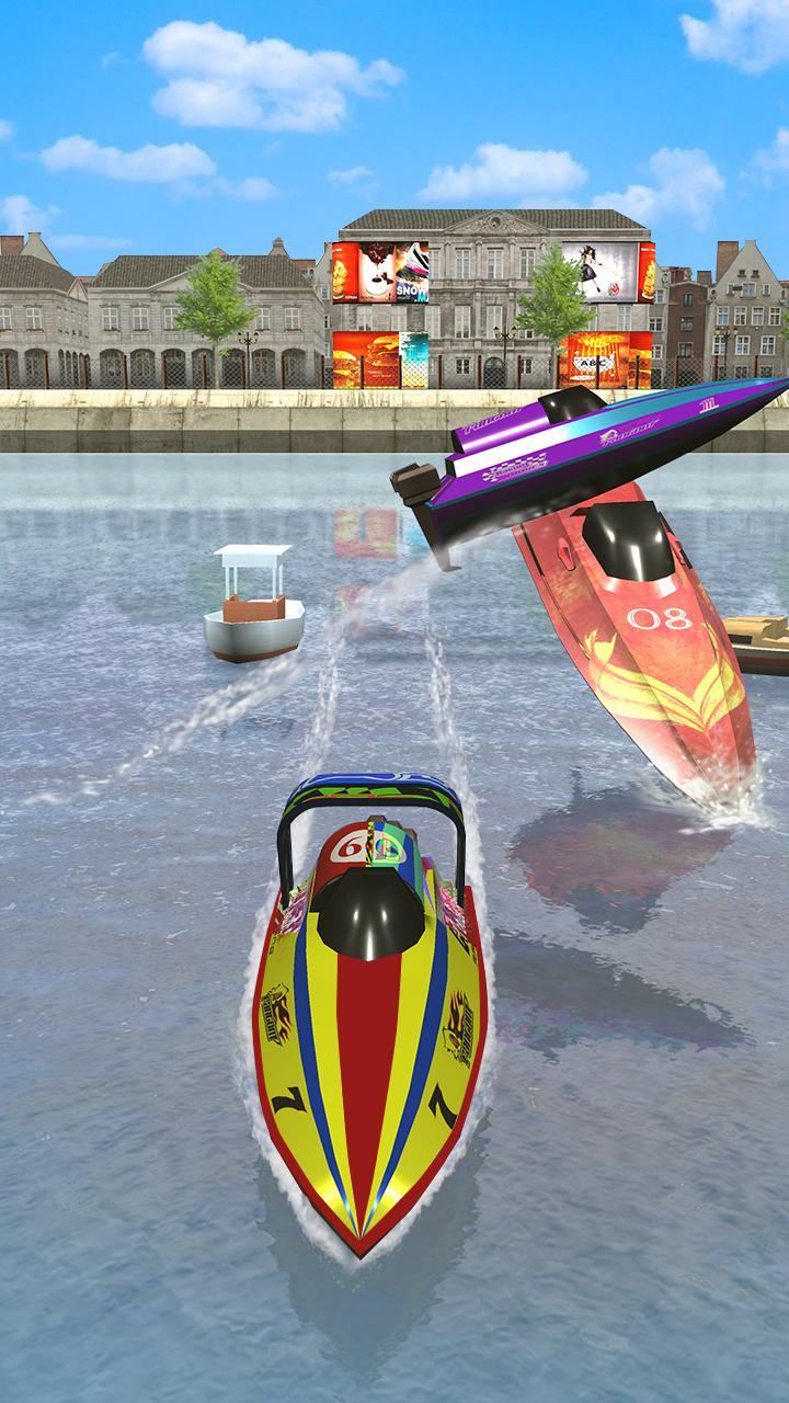 Speed Boat Racing ゲームのスクリーンショット