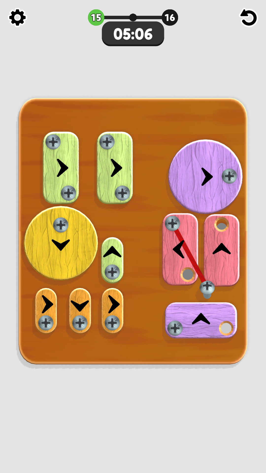 Screw Away Game Screenshot