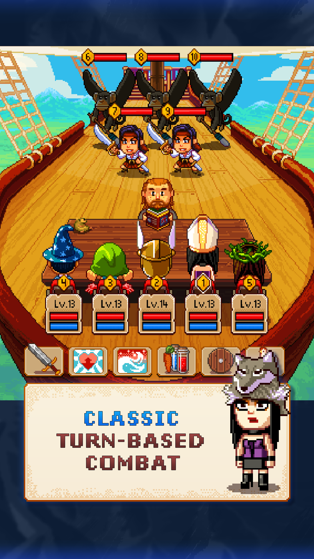 Knights of Pen & Paper 2: RPG ภาพหน้าจอเกม