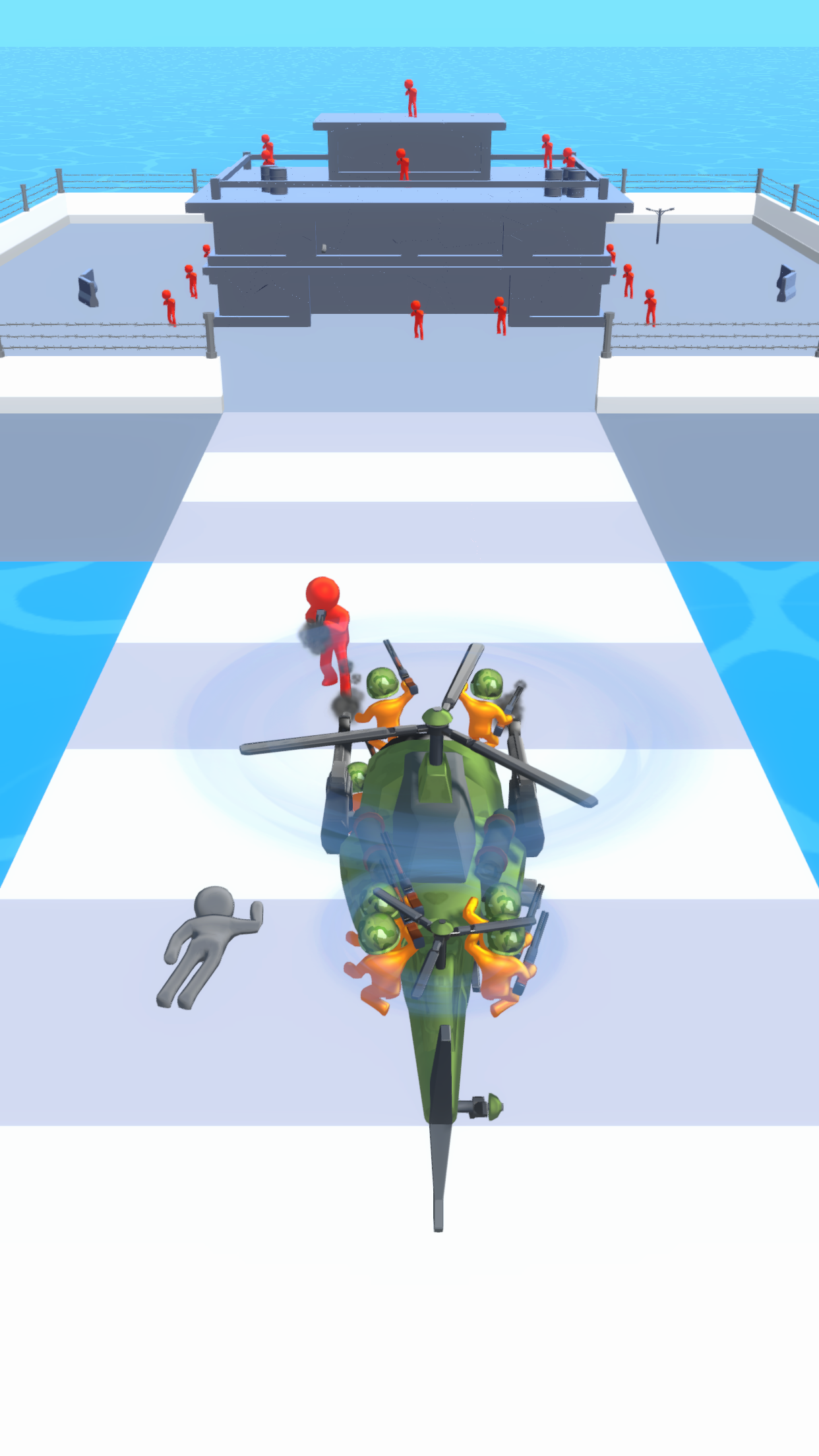 Helicopter Runner Game Screenshot