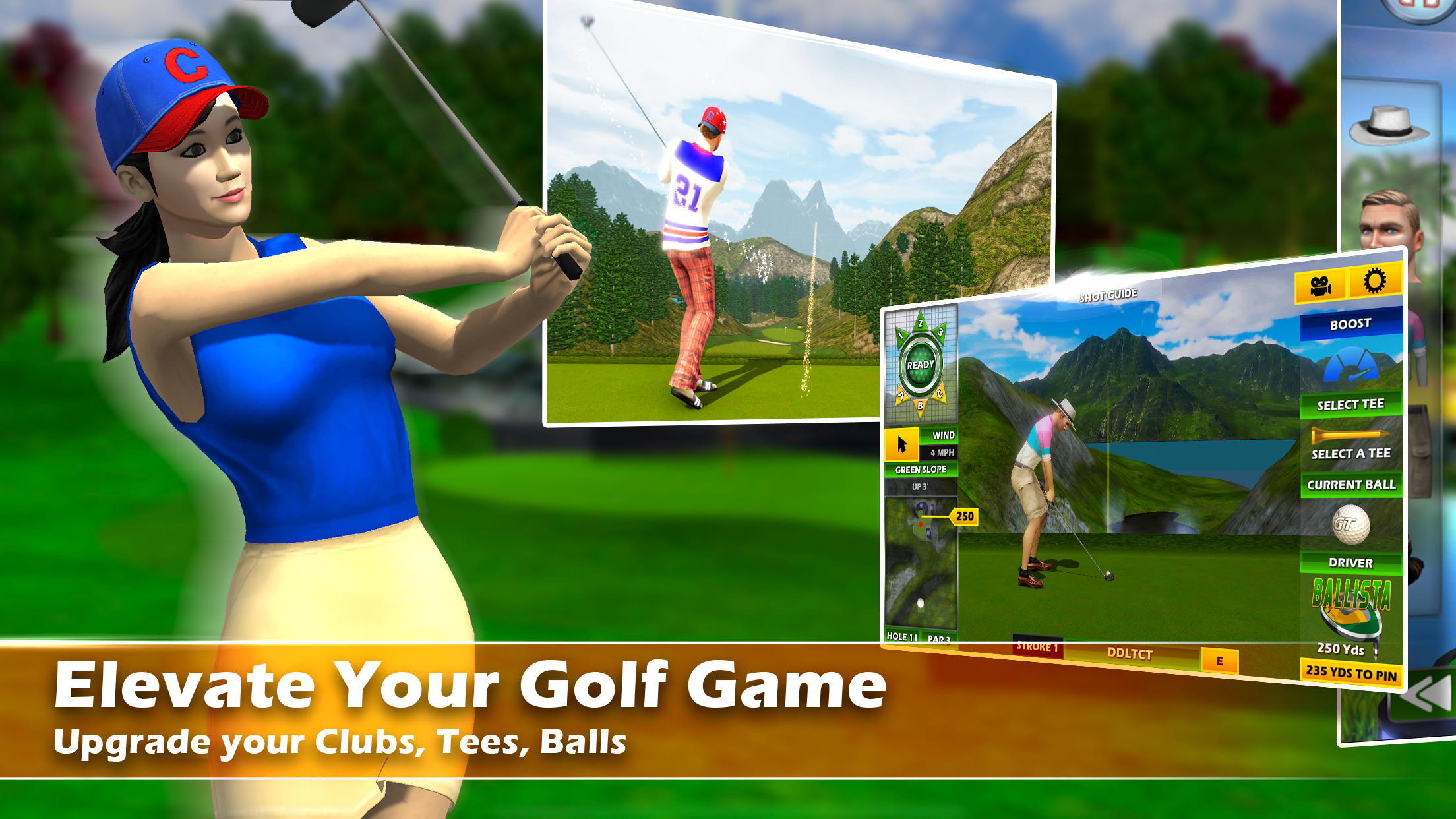 Screenshot of Golden Tee Golf: Online Games