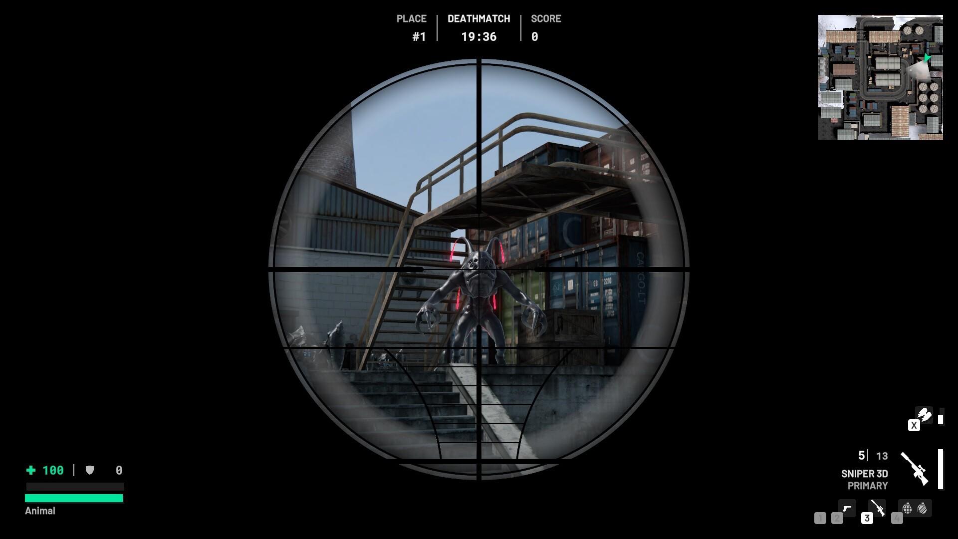 Screenshot of Kill Invaders