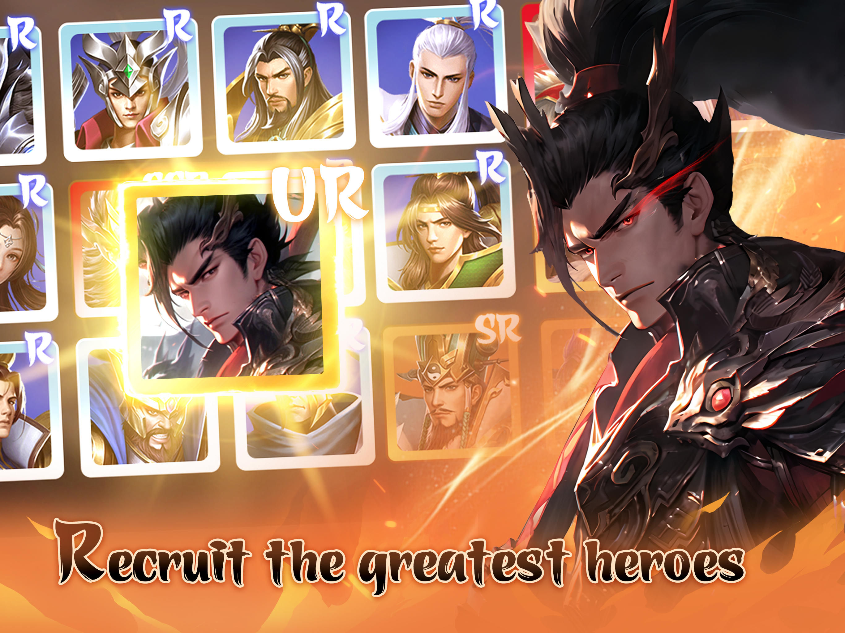 Fantasi Tiga Kerajaan:Perang Game Screenshot