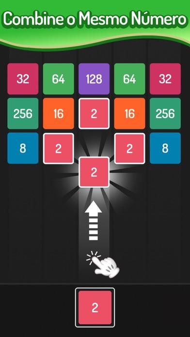 Captura de Tela do Jogo X2 Blocks: 2048 Number Match