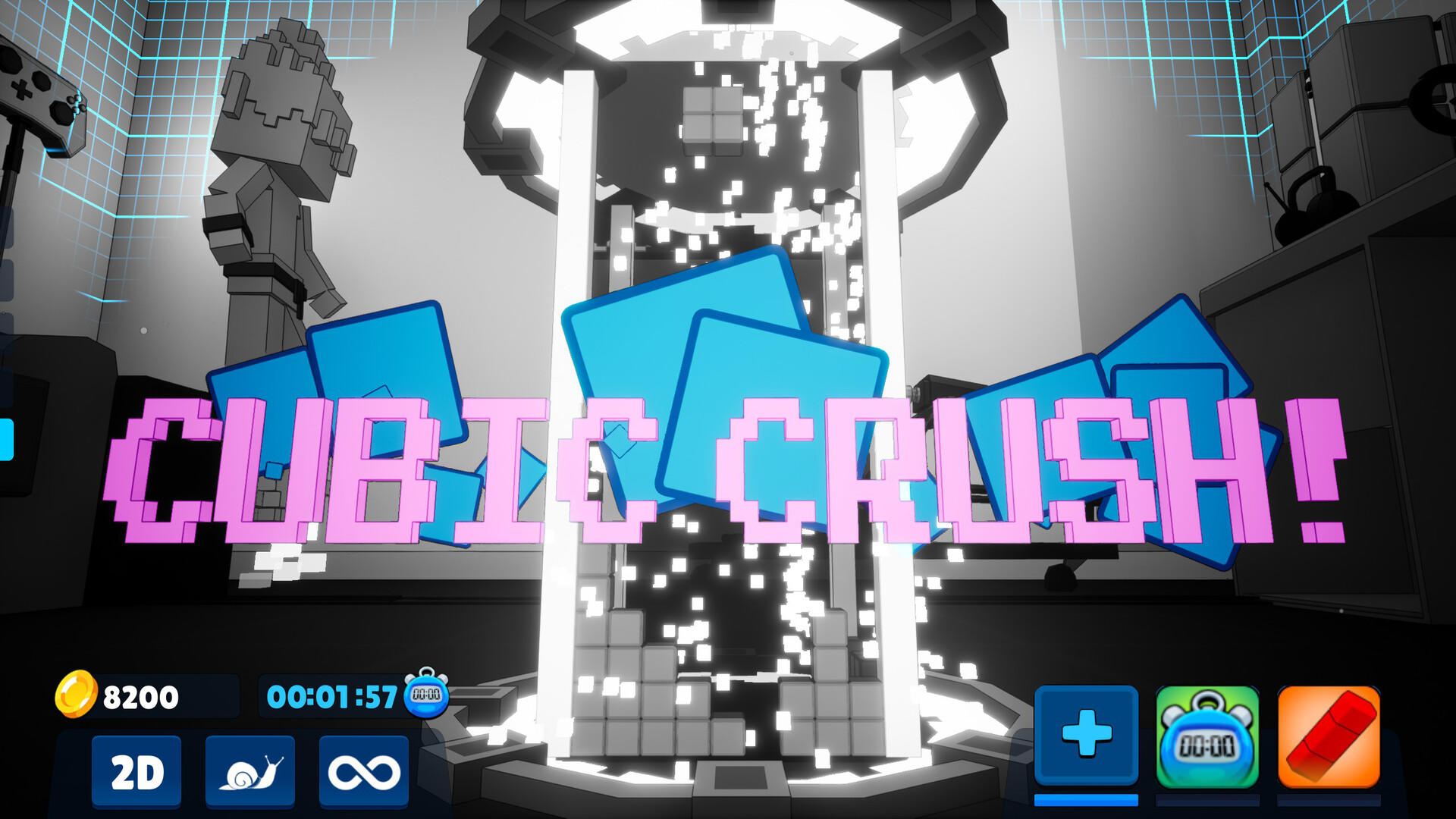 Screenshot of Cubic Crush Streamer Showdown