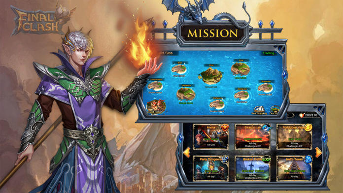 Final Clash: 3D Fantasy Game Game Screenshot