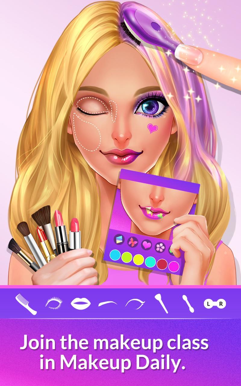 Cuplikan Layar Game Makeup Daily - Girls Night Out