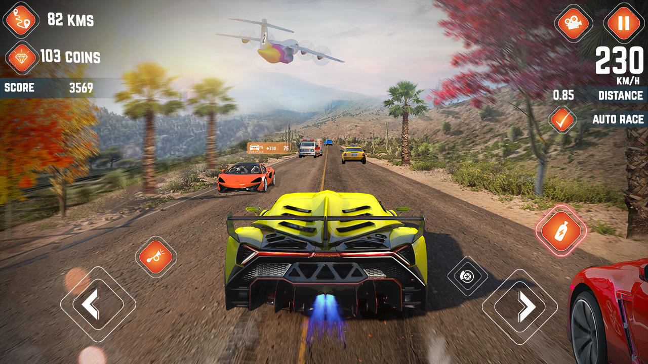 Screenshot 1 of corrida de carros velozes 15.0