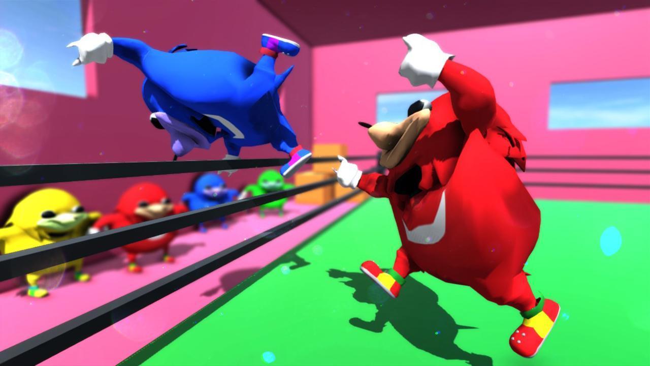 Ugandan Knuckles Chat VR Beast Fights ภาพหน้าจอเกม