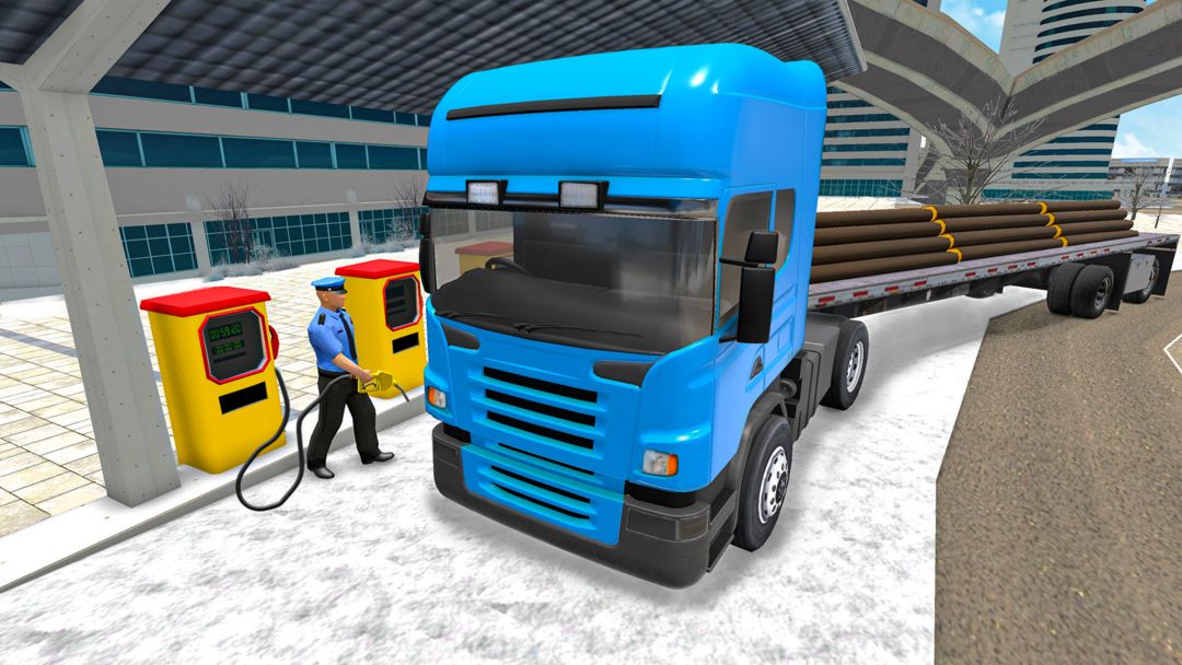 Euro Truck Driving Simulator screenshot game