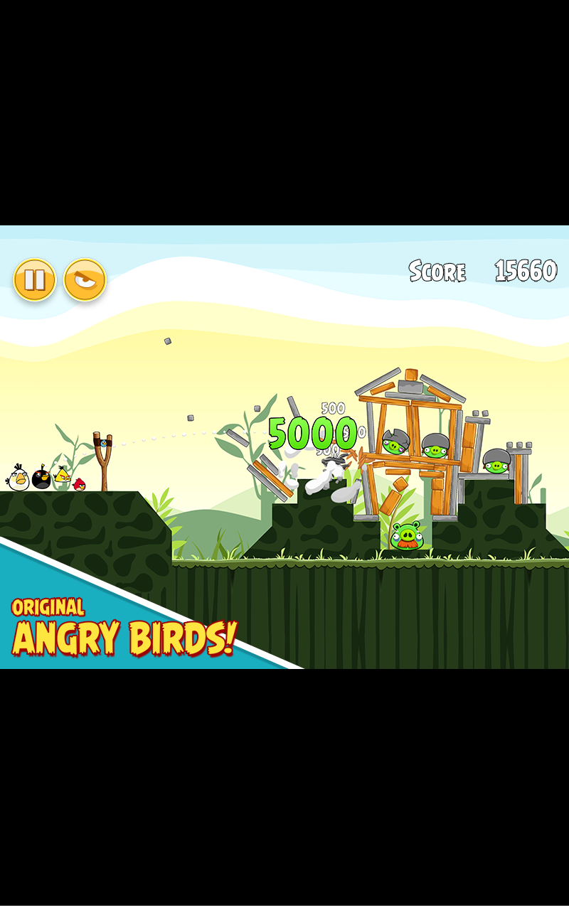 Angry Birds for Automotive screenshot game