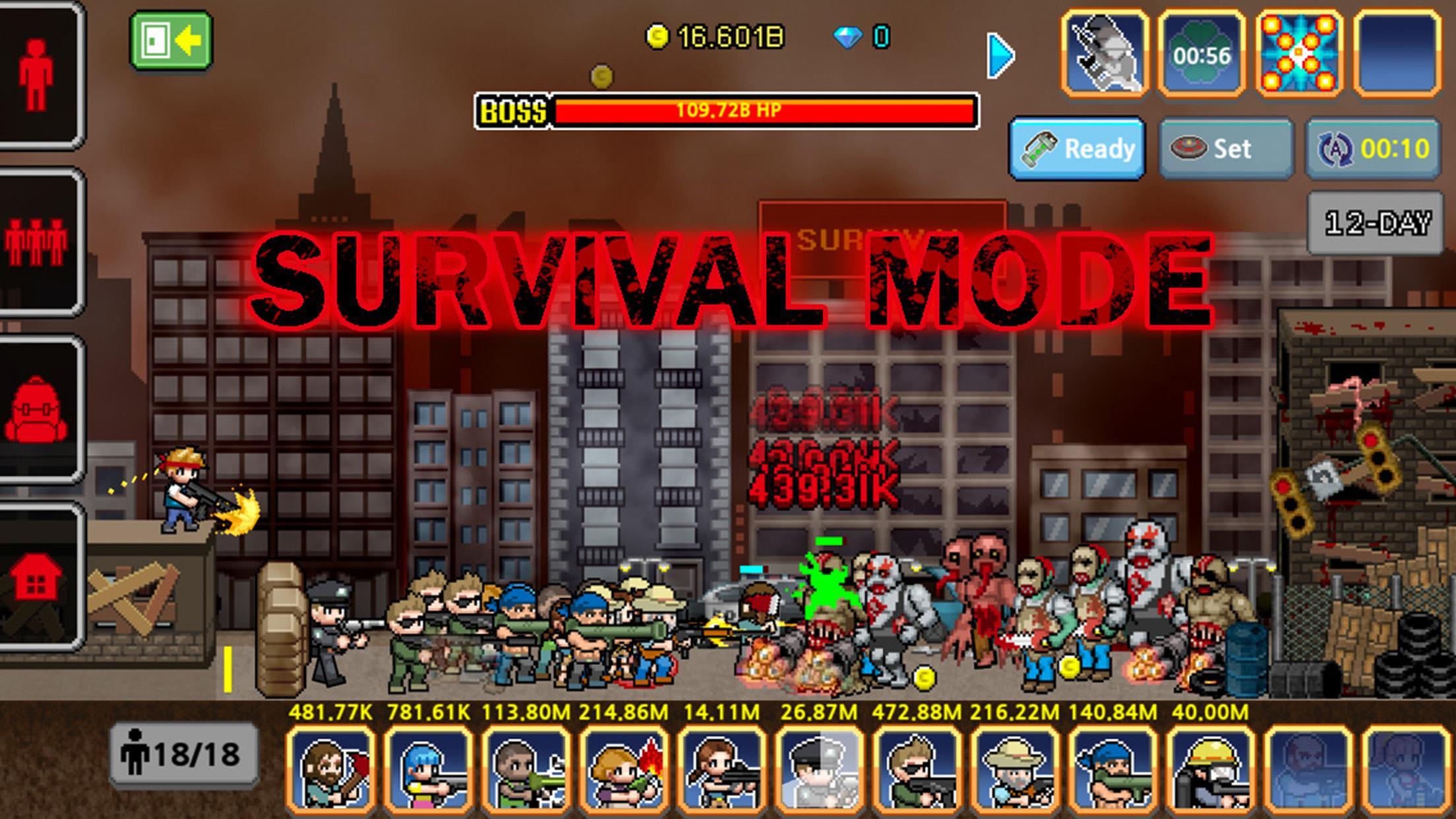 Screenshot of 100 DAYS - Zombie Survival