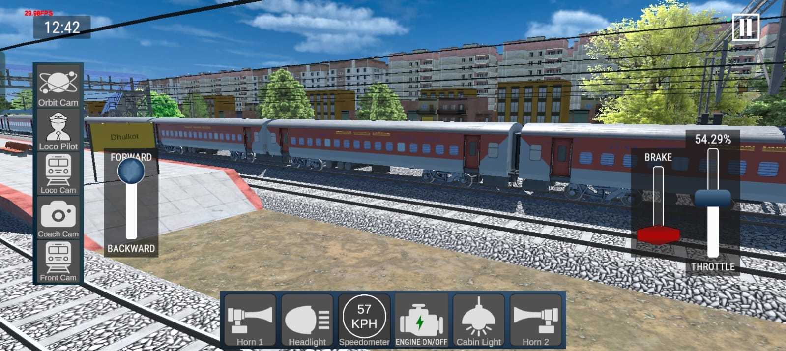 Train Simulator India Game Screenshot