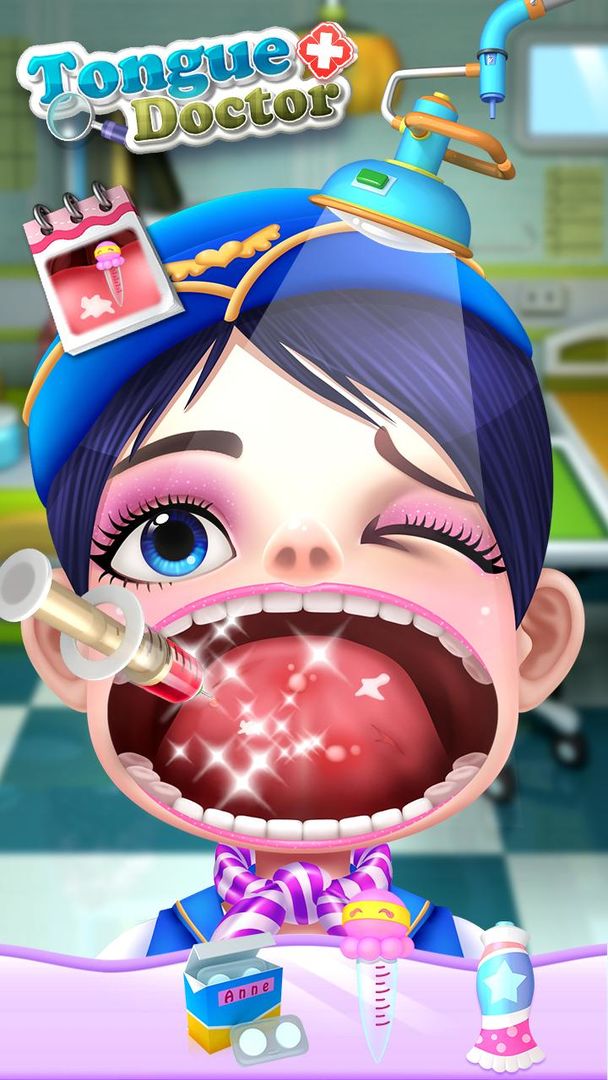 Crazy Tongue Doctor ภาพหน้าจอเกม
