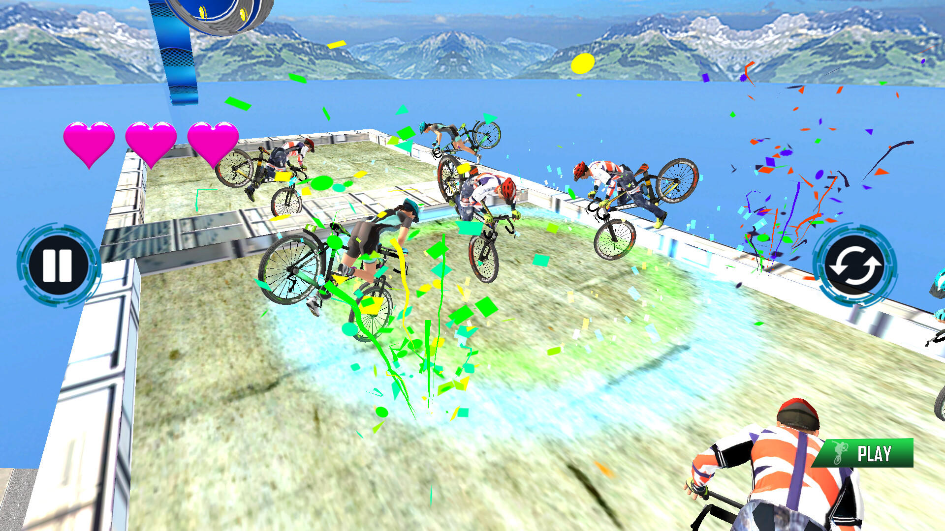 Ultimate Bicycle Stunts ภาพหน้าจอเกม