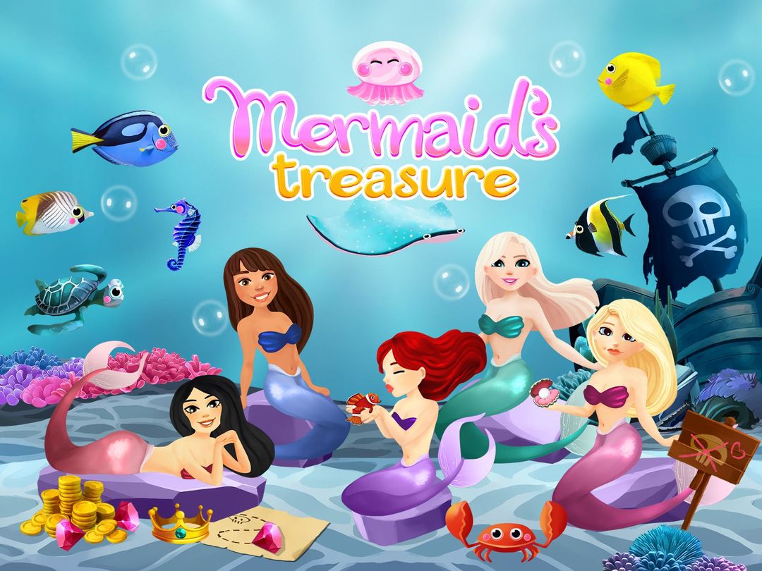 Mermaid's Treasure 게임 스크린 샷