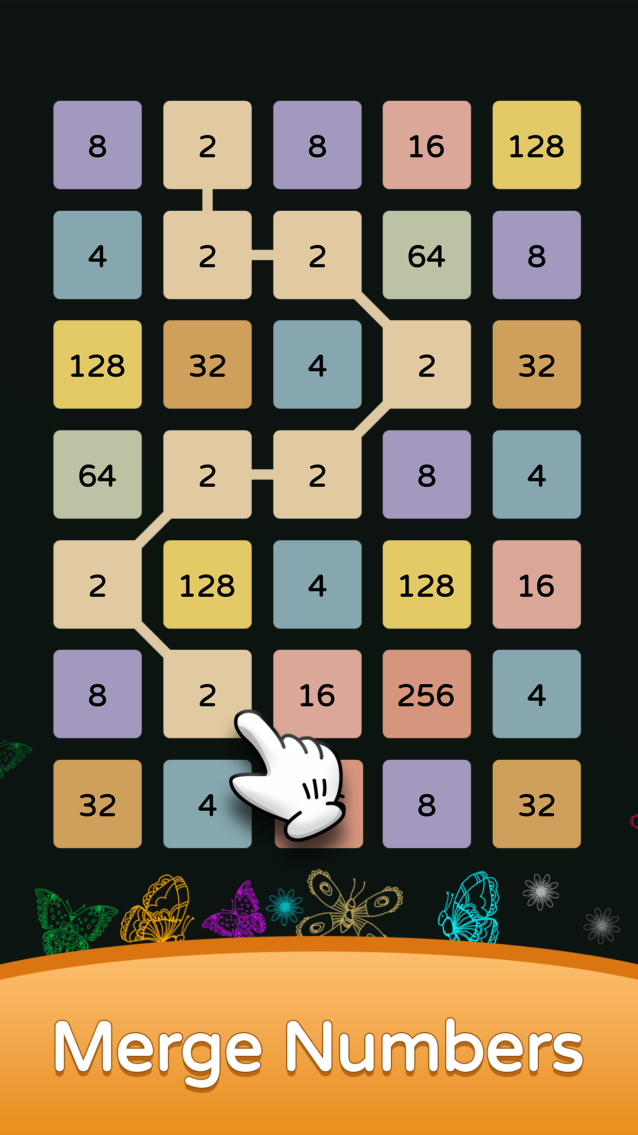 248 Link - Number Merge Game Screenshot