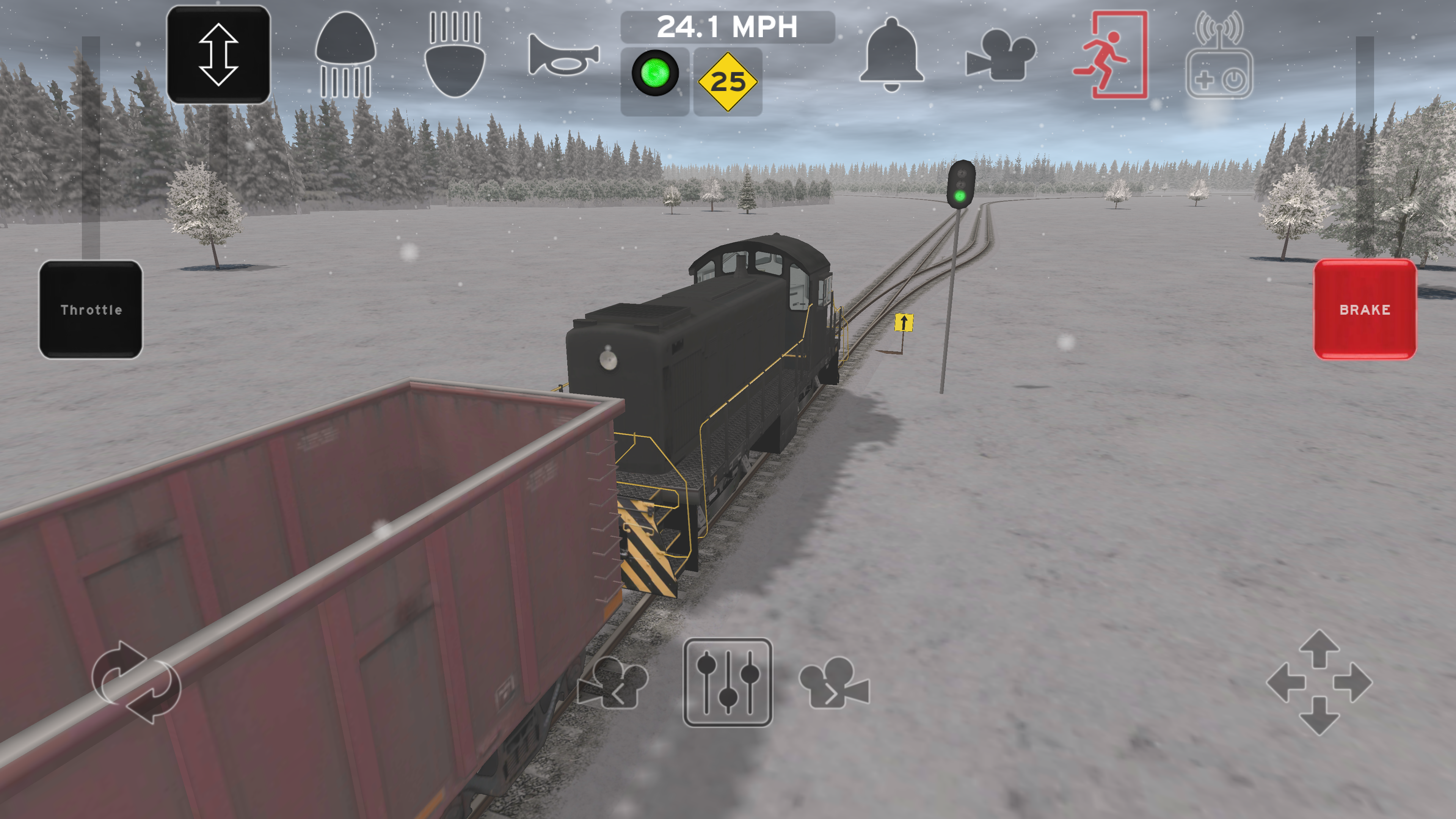 Train and rail yard simulator Game Screenshot