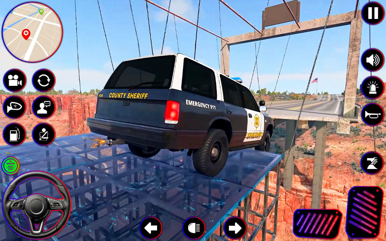 American Police Car Game 2024 Game Screenshot