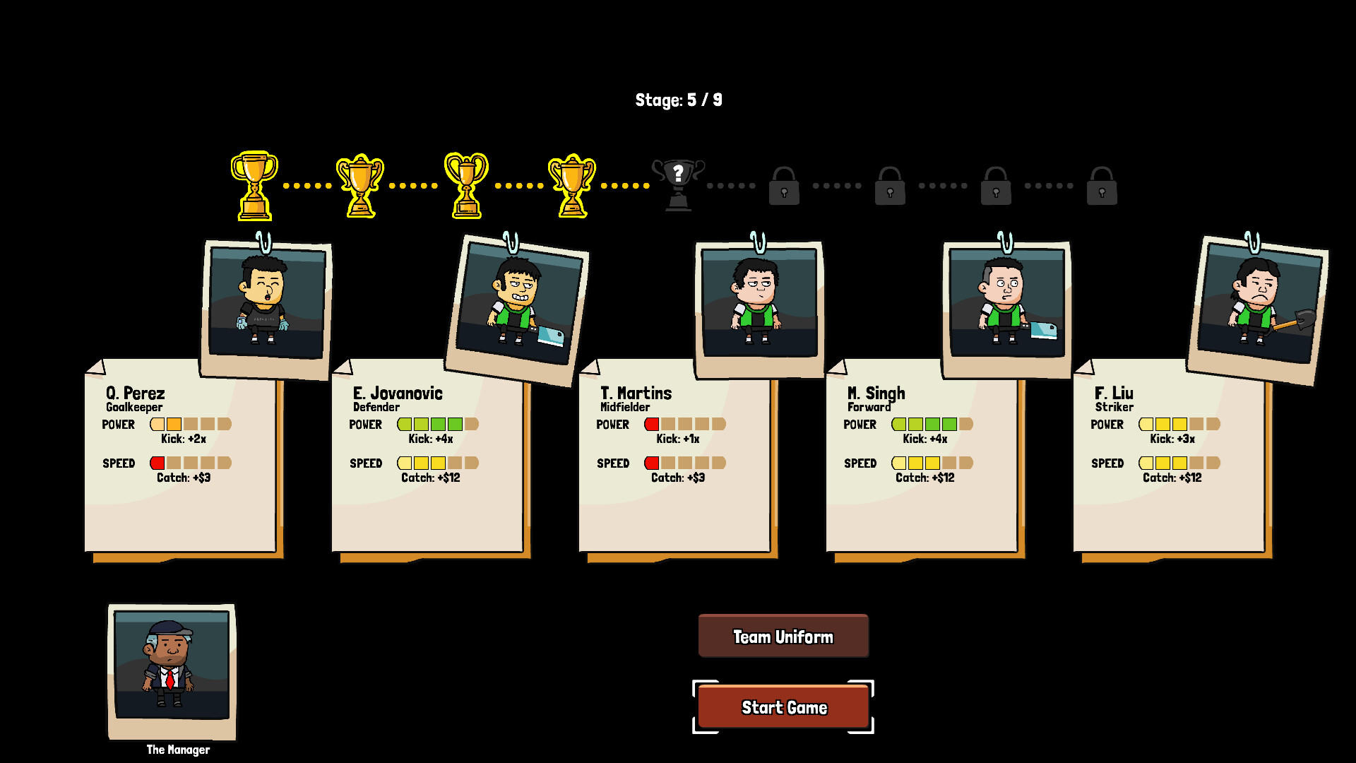 Super Senseless Soccer Game Screenshot