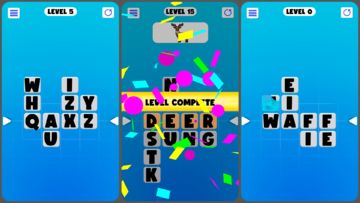 Swipe Words Challenge Game Screenshot