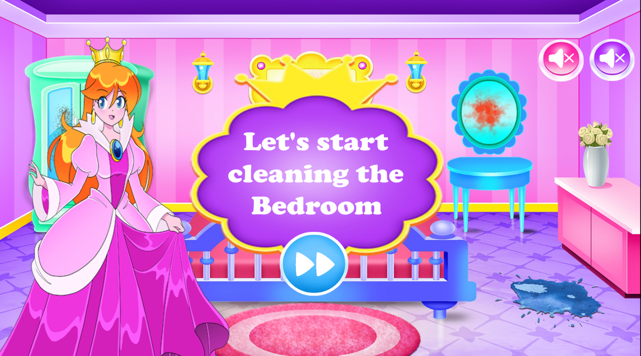 Screenshot 3 of Cleaning Decortion Castle Game 