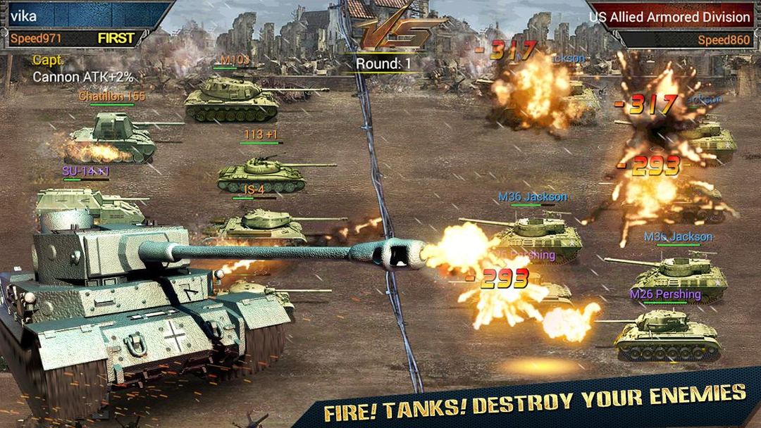 Tank Commander - English 게임 스크린 샷