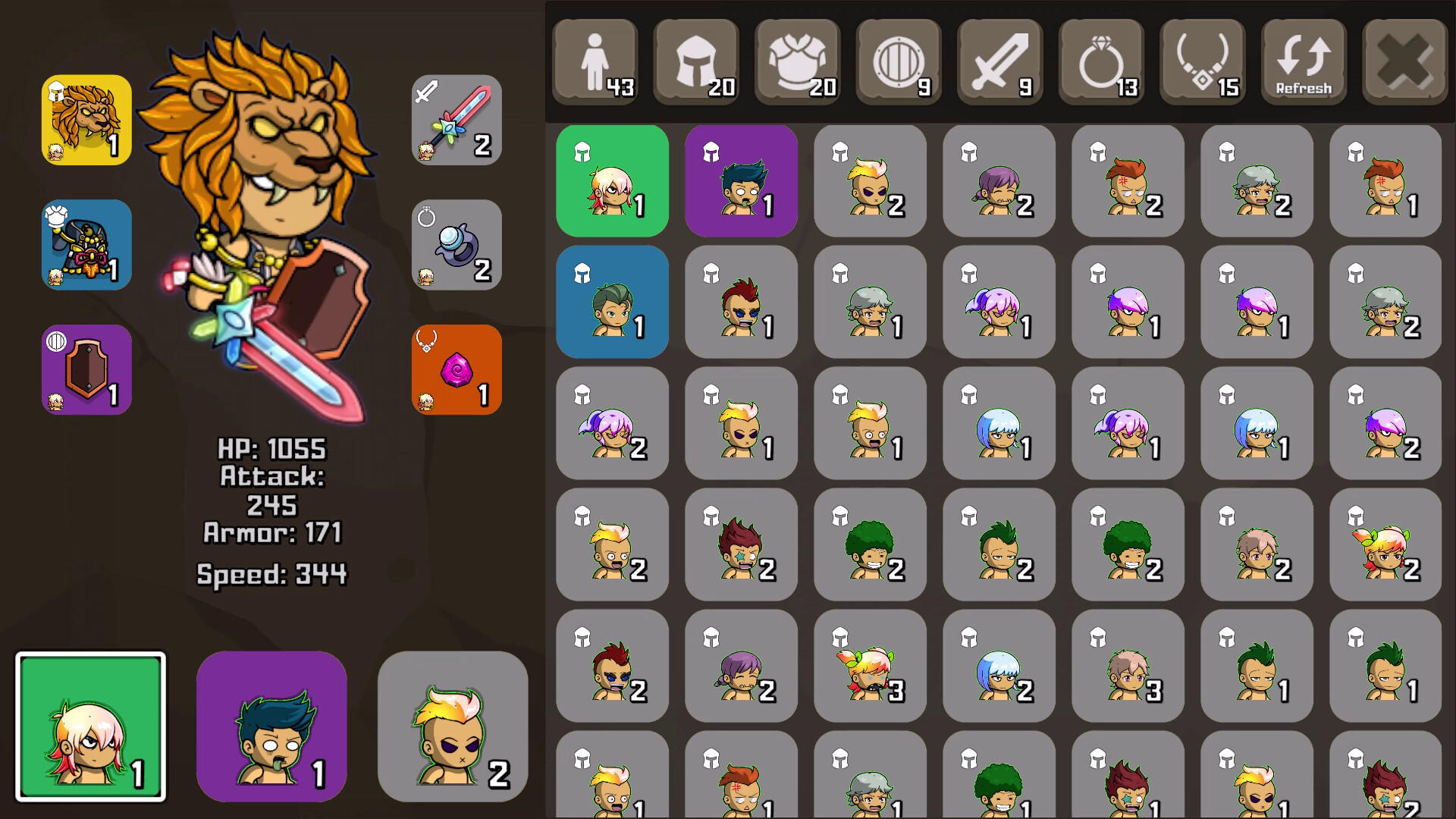 Hero Pack Game Screenshot