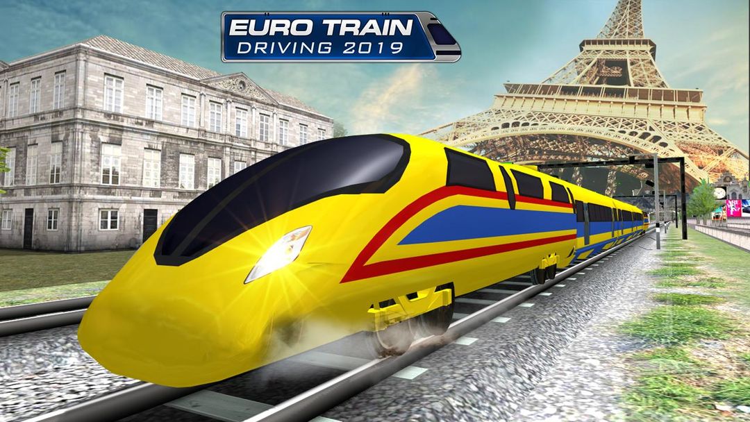Euro Train Driving PVP 2019 ภาพหน้าจอเกม