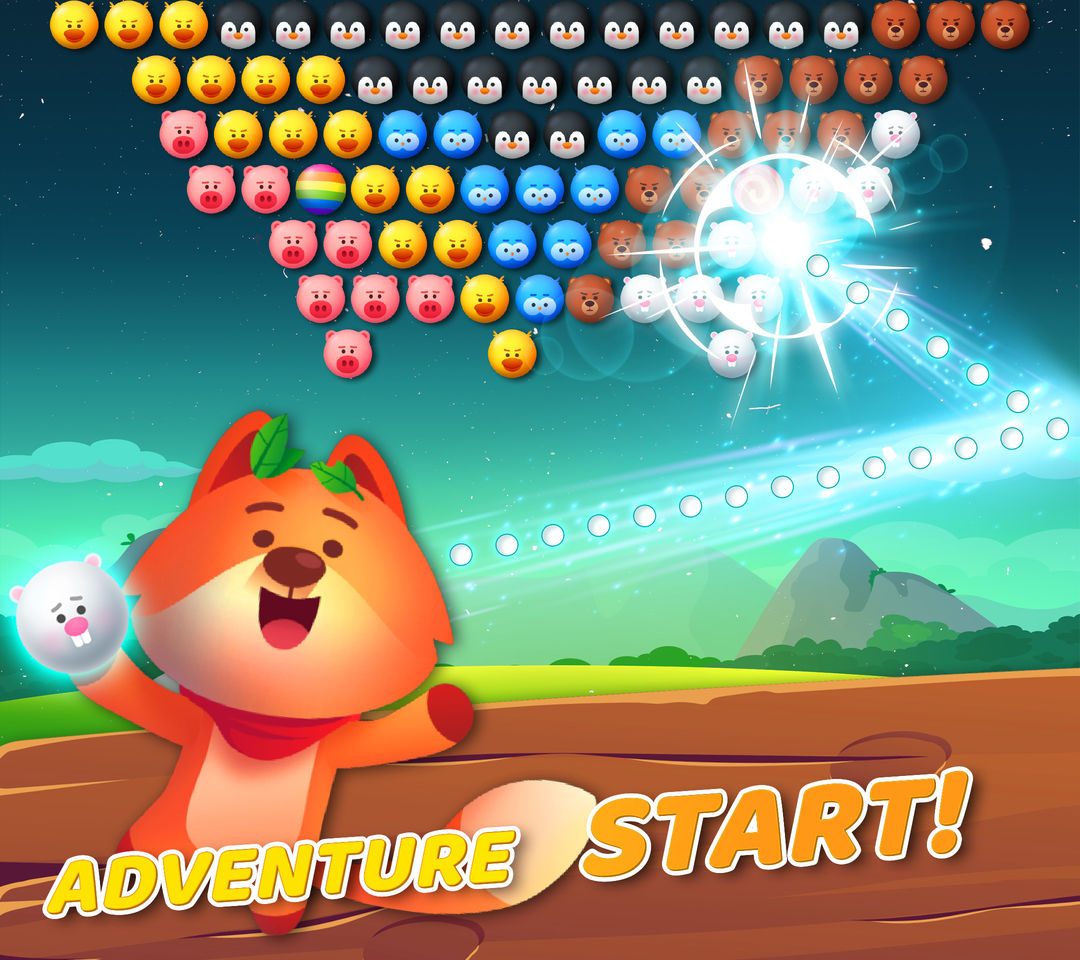Bubble Shooter: Animal World screenshot game