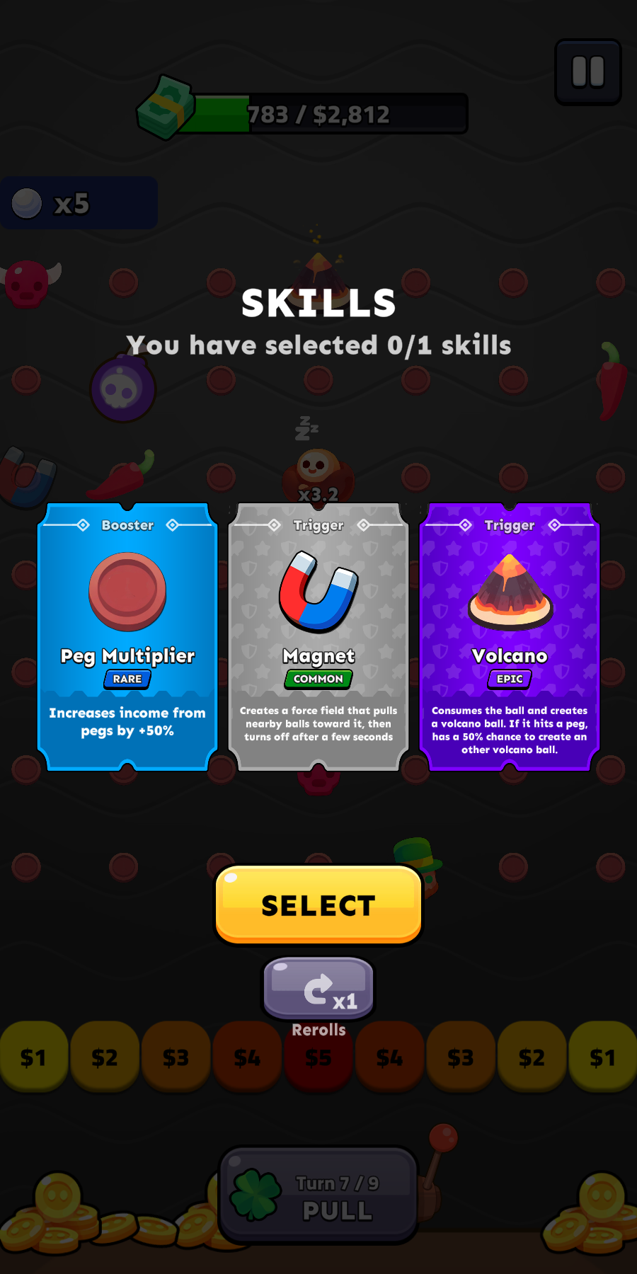 Plinkonaire RPG Game Screenshot