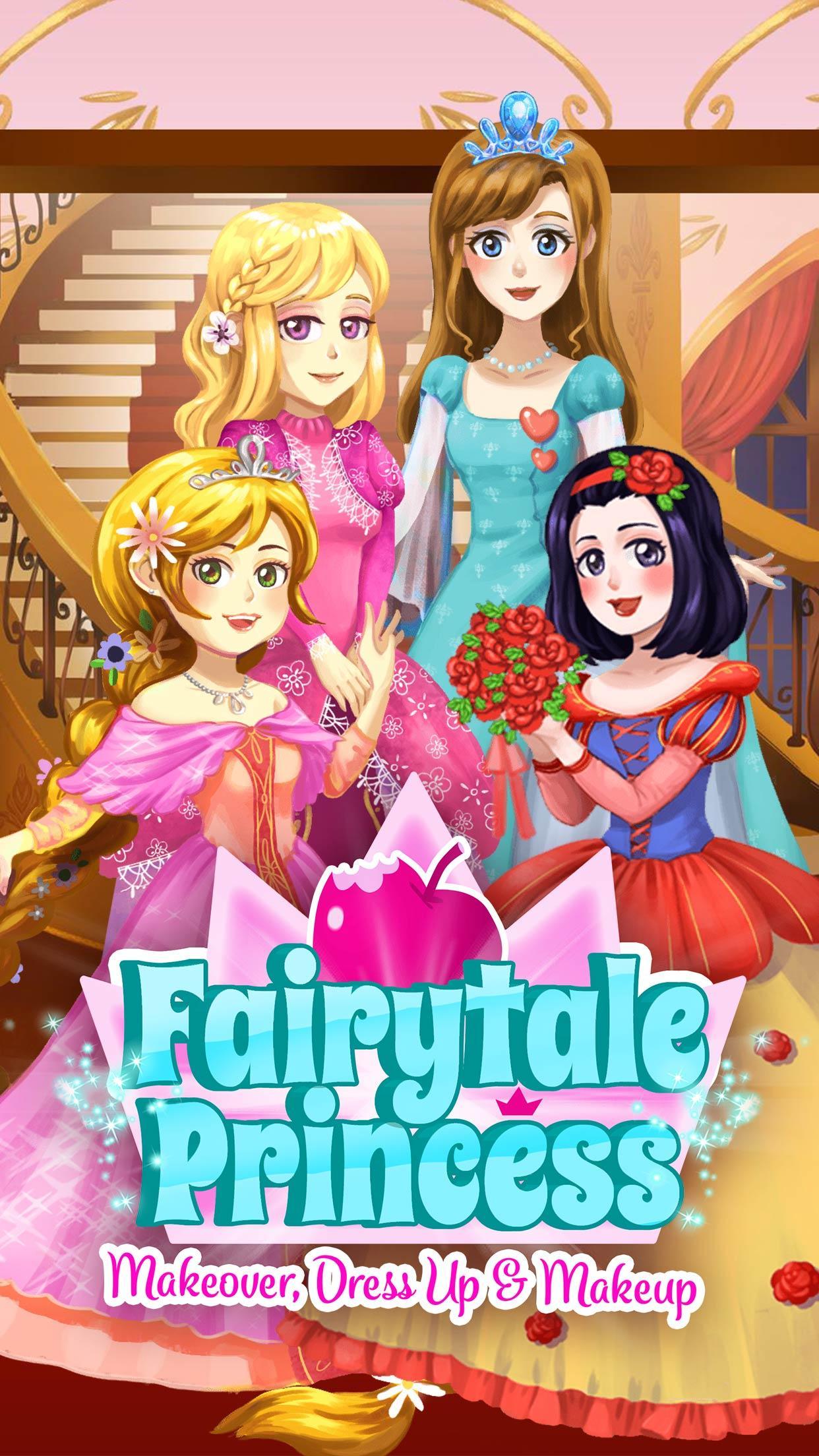 Screenshot 1 of Fairytale Princess - Makeover, Dress Up at Makeup 1.0.13