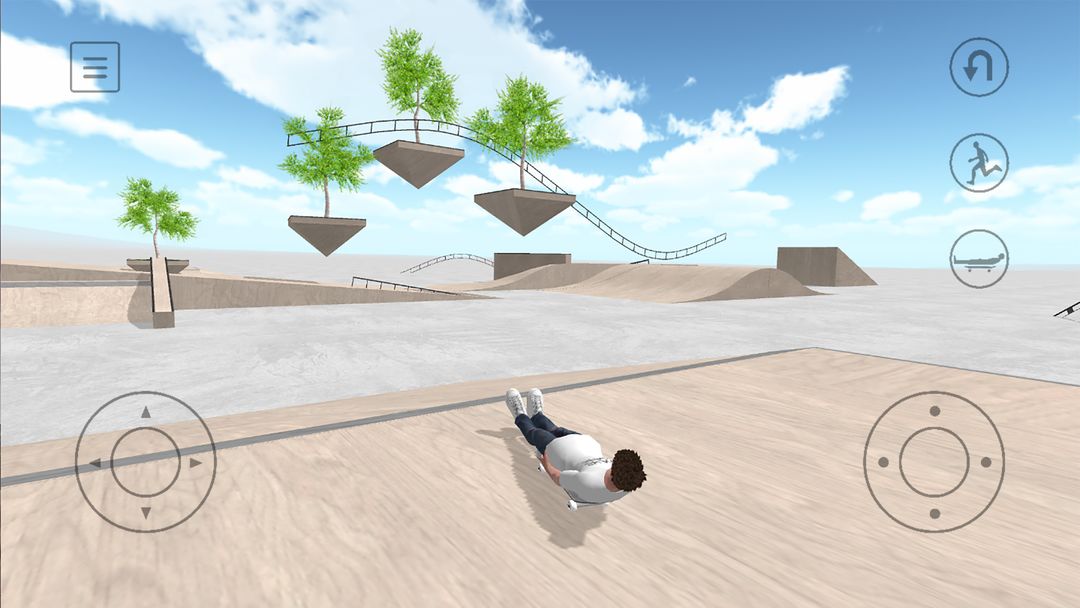 Skate Space screenshot game