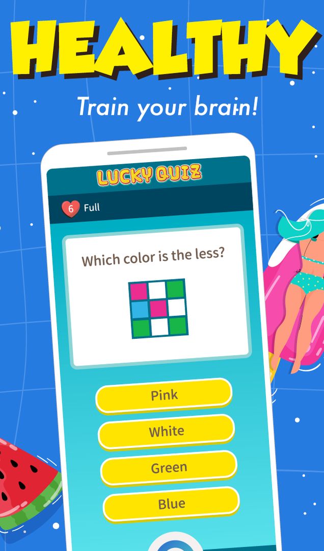 Fun trivia game - Lucky Quiz ภาพหน้าจอเกม