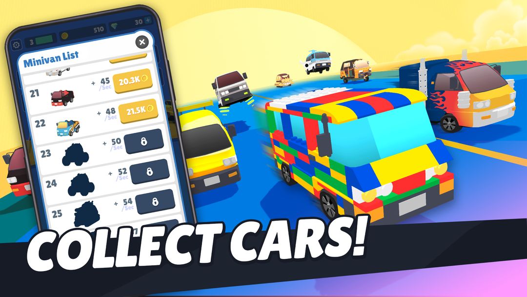 Minivan Drift screenshot game