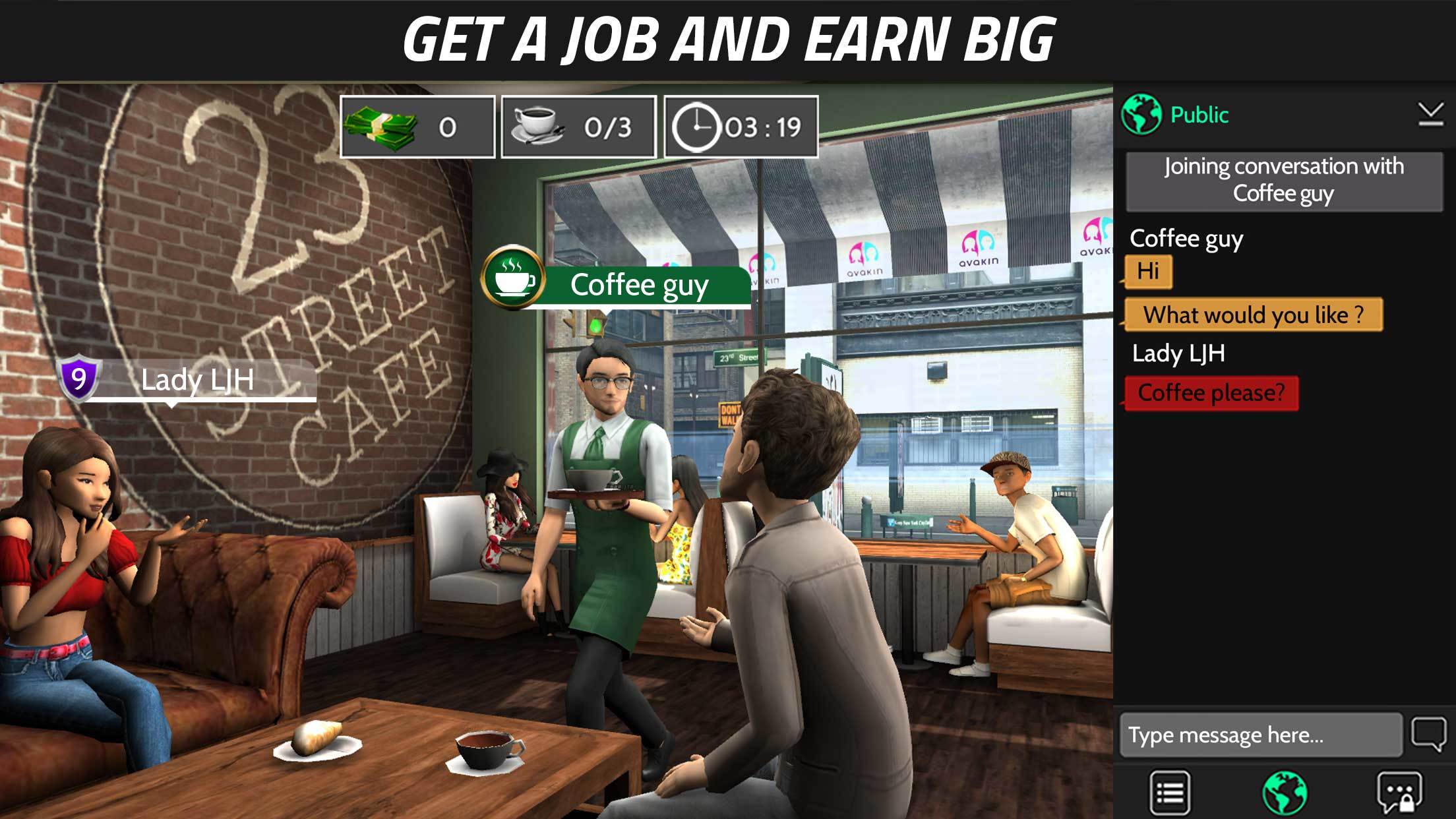 Avakin Life - 3D Virtual World Game Screenshot