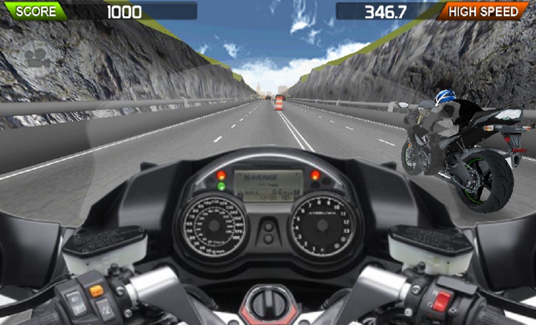 Screenshot of MOTO Furious HD