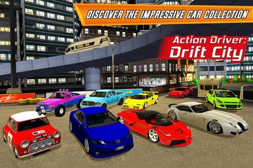 Скриншот игры Action Driver: Drift City