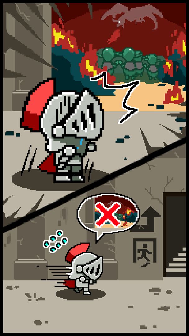 Screenshot of Tap Tap Knight